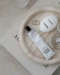 ROUND STONE TRAY | Travertine - Shop premium Home Decor for modern interiors - premium homewares - luxury home decor online