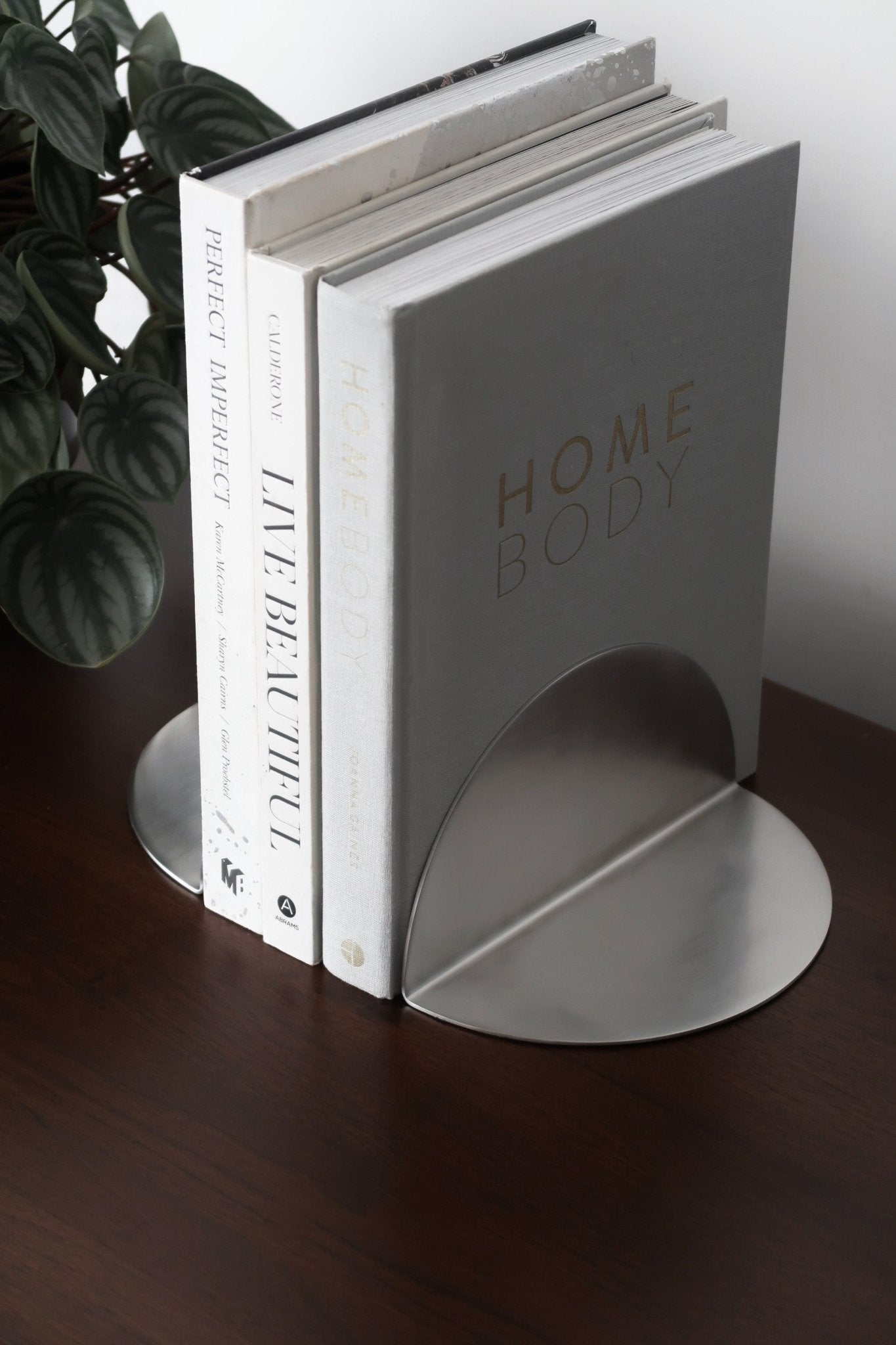 BOOKENDS | Nickel - Shop premium Home Decor for modern interiors - premium homewares - luxury home decor online