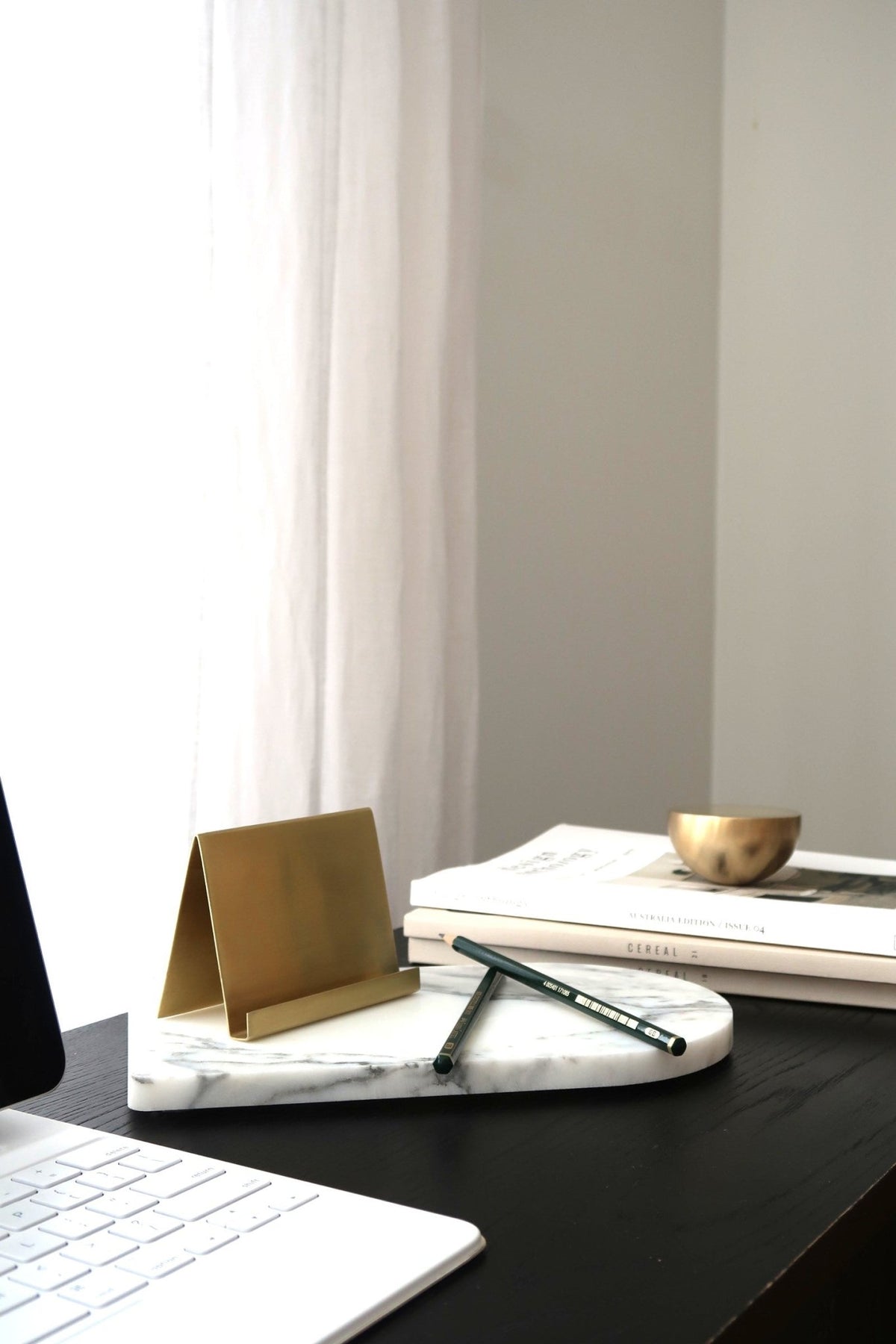 BUSINESS CARD HOLDER | Brass - Shop premium Home Decor for modern interiors - premium homewares - luxury home decor online