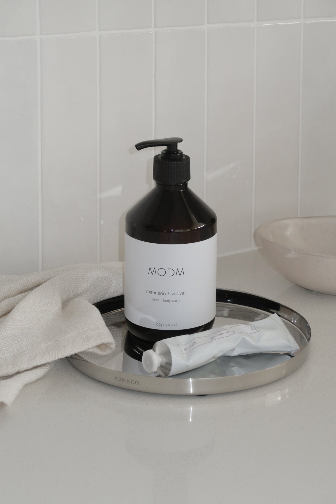 GEO ROUND TRAY MINI | Polished Stainless Steel - Shop premium Home Decor for modern interiors - premium homewares - luxury home decor online