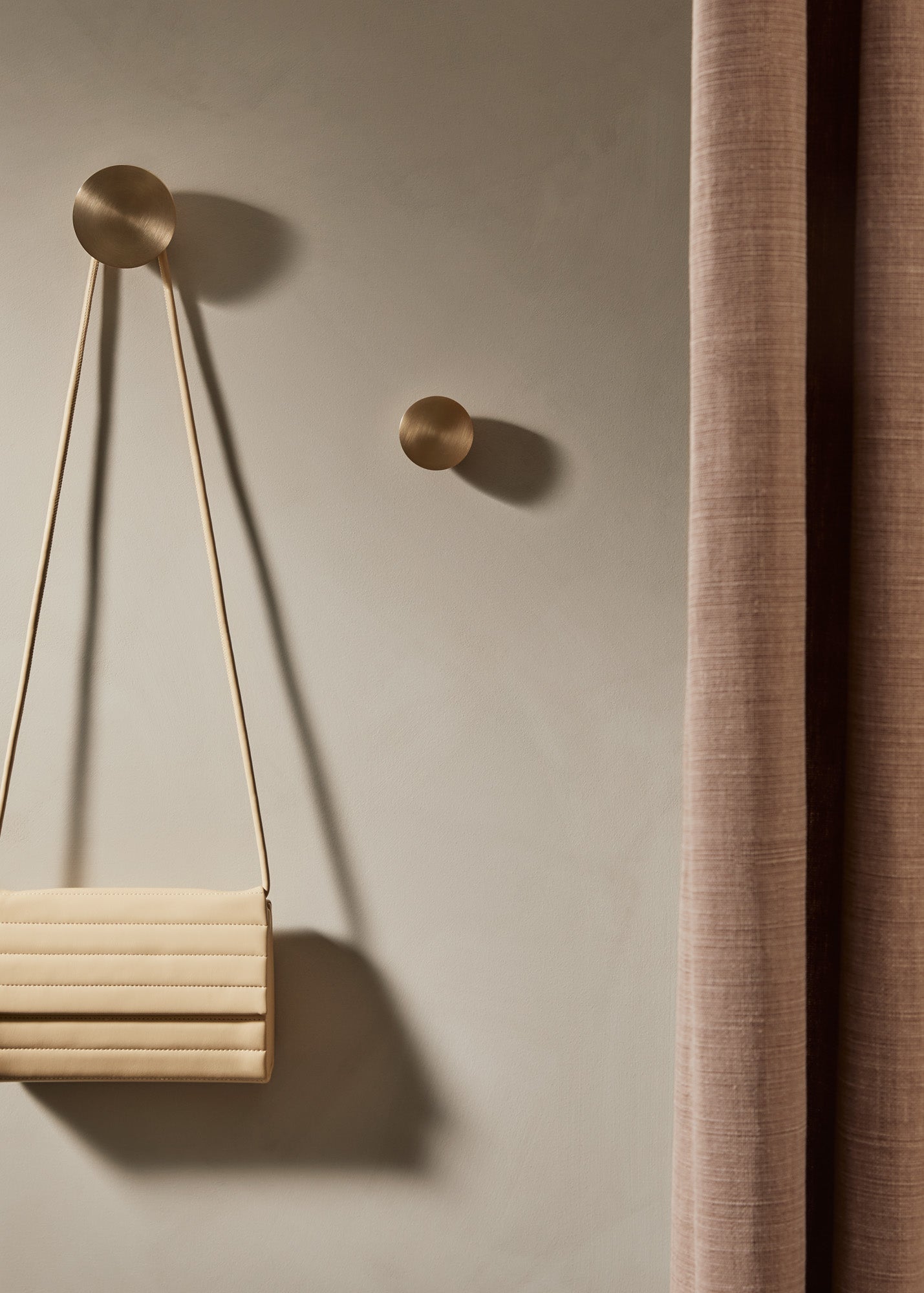 HALF MOON WALL HOOK LARGE | Brass - Shop premium Home Decor for modern interiors - premium homewares - luxury home decor online