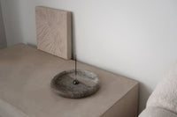 ROUND STONE TRAY | Silver Travertine - Shop premium Home Decor for modern interiors - premium homewares - luxury home decor online