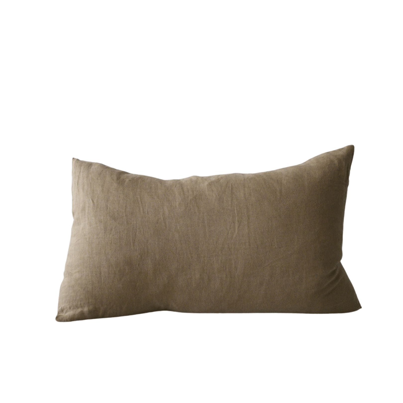 STONEWASHED LINEN RECTANGLE CUSHION COVER | 35*55 | Latte - Shop premium Home Decor for modern interiors - premium homewares - luxury home decor online