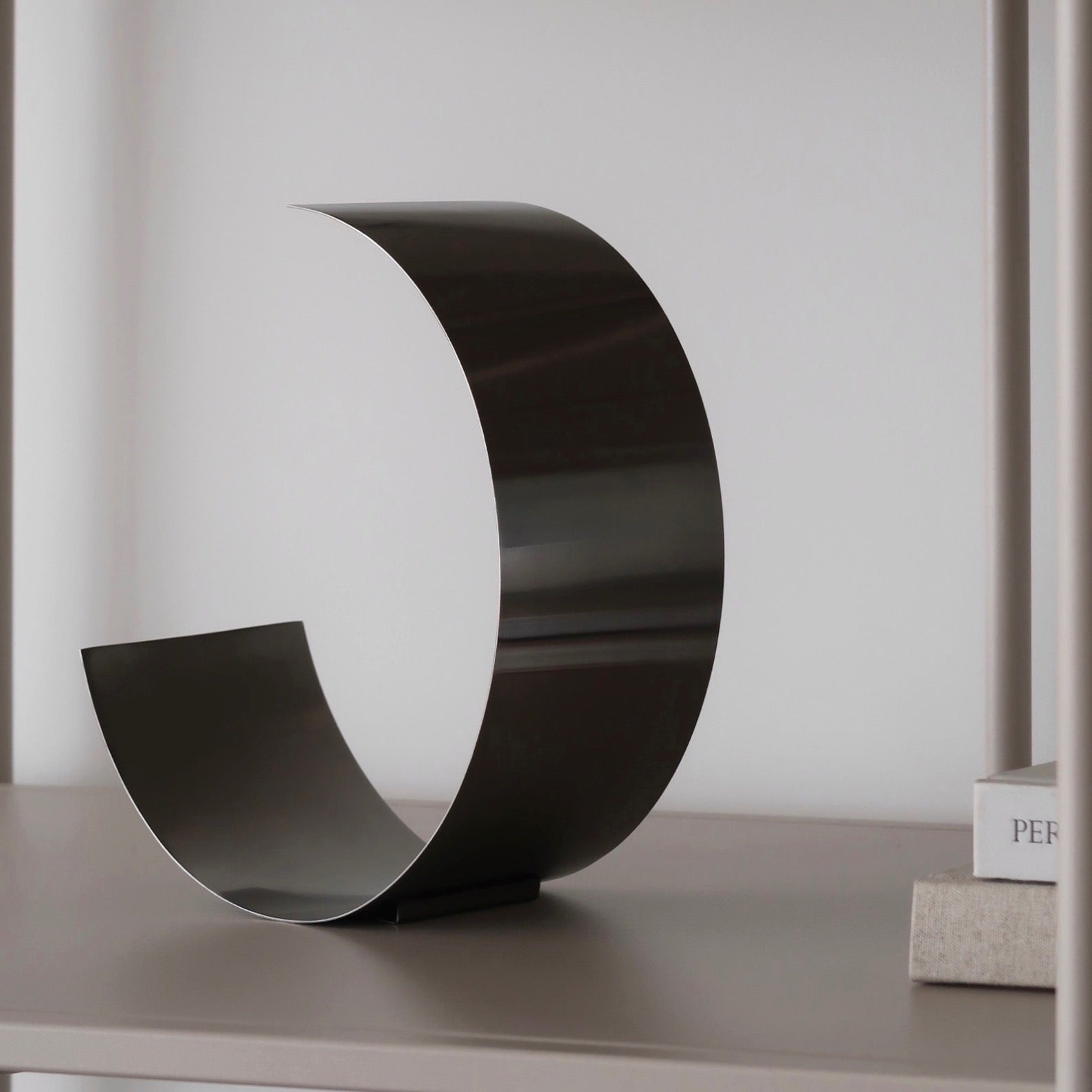 WAVE SCULPTURE | Black Nickel - Shop premium Home Decor for modern interiors - premium homewares - luxury home decor online