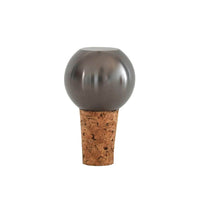 BOTTLE STOPPER ROUND | Black Nickel - Shop premium Home Decor for modern interiors - premium homewares - luxury home decor online