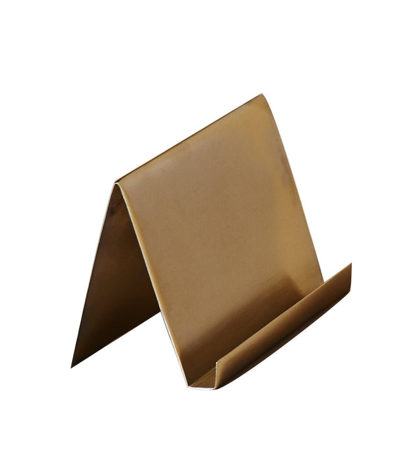BUSINESS CARD HOLDER | Brass - Shop premium Home Decor for modern interiors - premium homewares - luxury home decor online