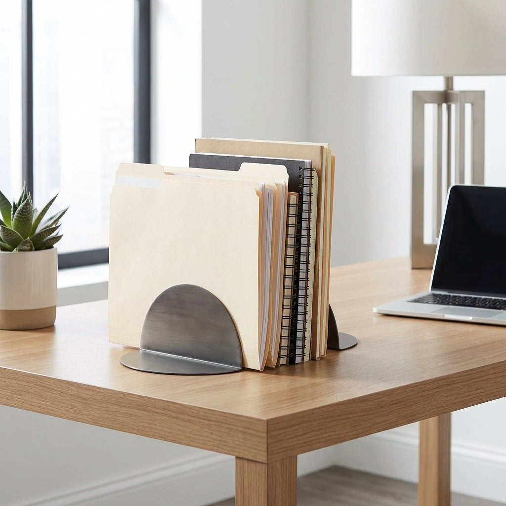 Bookends supporting office files