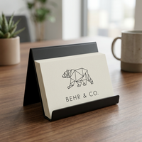 BUSINESS CARD HOLDER | Black - Shop premium Home Decor for modern interiors - premium homewares - luxury home decor online