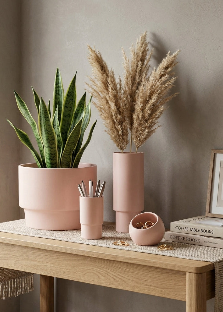 CENTURY MINI VESSEL | Blush - Shop premium Home Decor for modern interiors - premium homewares - luxury home decor online
