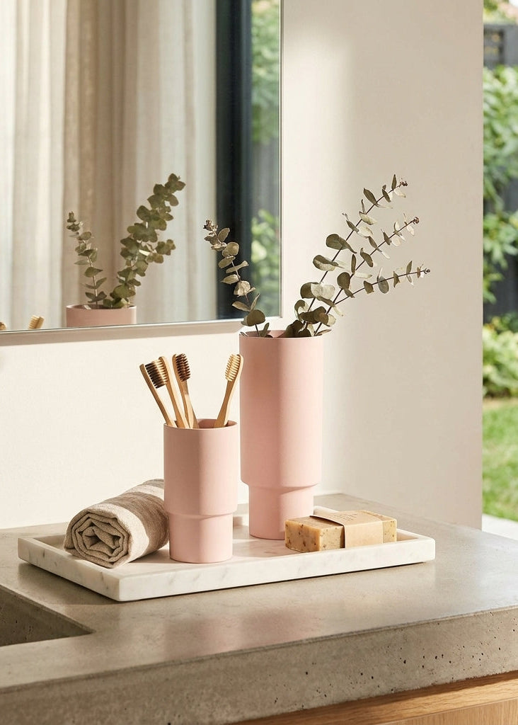 CENTURY MINI VESSEL | Blush - Shop premium Home Decor for modern interiors - premium homewares - luxury home decor online