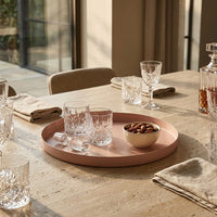GEO ROUND TRAY | Blush - Shop premium Home Decor for modern interiors - premium homewares - luxury home decor online