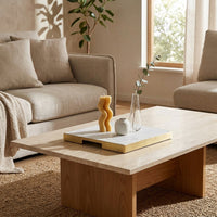 GEO GRAZING BOARD SQUARE | Brass & Carrara
