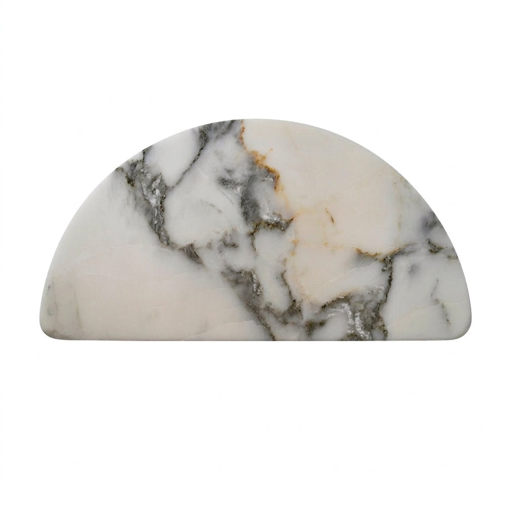 HALF MOON STONE TRIVET | Limited Edition Arabescato - Shop premium Home Decor for modern interiors - premium homewares - luxury home decor online