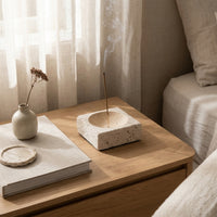 INCENSE HOLDER / BOWL | Travertine