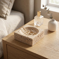 INCENSE HOLDER / BOWL | Travertine