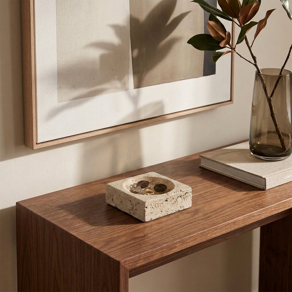 INCENSE HOLDER / BOWL | Travertine
