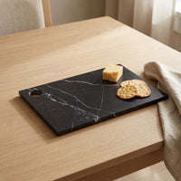 MARBLE CHEESE BOARD | Black