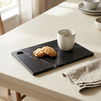 MARBLE CHEESE BOARD | Black
