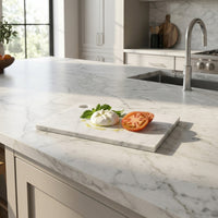 MARBLE CHEESE BOARD | White