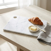 MARBLE CHEESE BOARD | White