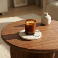 MINI ROUND STONE TRIVET | Arabescato