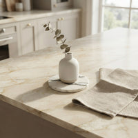 MINI ROUND STONE TRIVET | Arabescato