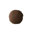 STONEWASHED LINEN ROUND CUSHION COVER | 40cm dia | Cocoa