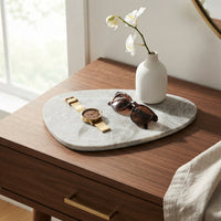 PEBBLE STONE TRIVET | Mystic White