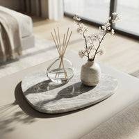 PEBBLE STONE TRIVET | Mystic White