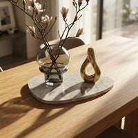 PEBBLE STONE TRIVET | Mystic White