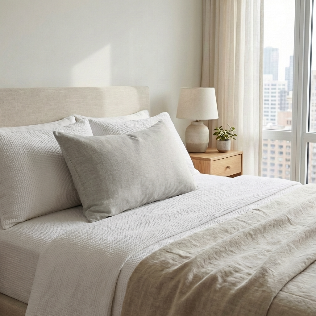 STONEWASHED LINEN RECTANGLE CUSHION COVER | 35*55 | Ash - Shop premium Home Decor for modern interiors - premium homewares - luxury home decor online