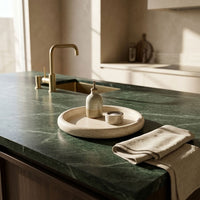 ROUND STONE TRAY | Travertine
