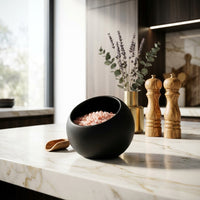 CENTURY SPHERE HOLDER | Black - Shop premium Home Decor for modern interiors - premium homewares - luxury home decor online