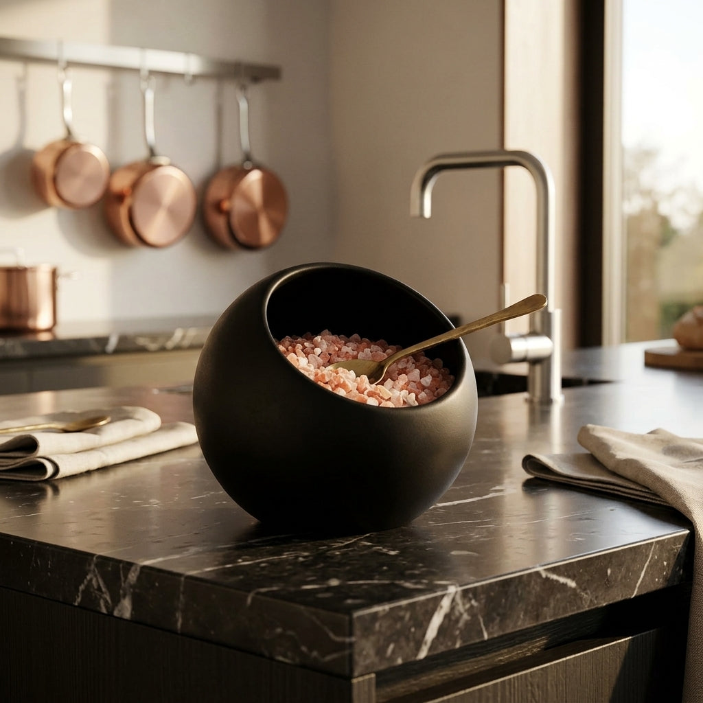 CENTURY SPHERE HOLDER | Black - Shop premium Home Decor for modern interiors - premium homewares - luxury home decor online