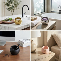 CENTURY SPHERE HOLDER | Brass