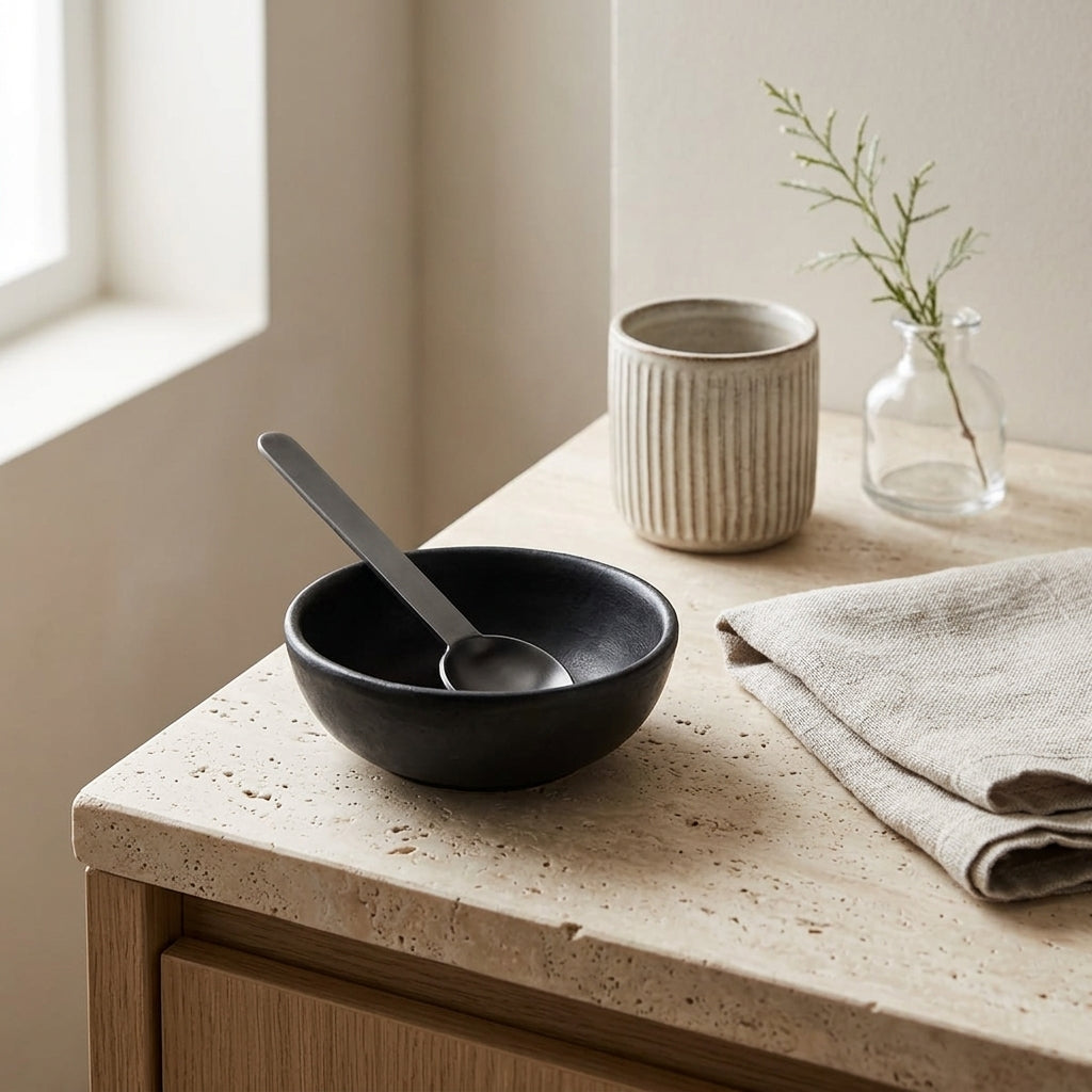 GEO SPOON | Black Nickel