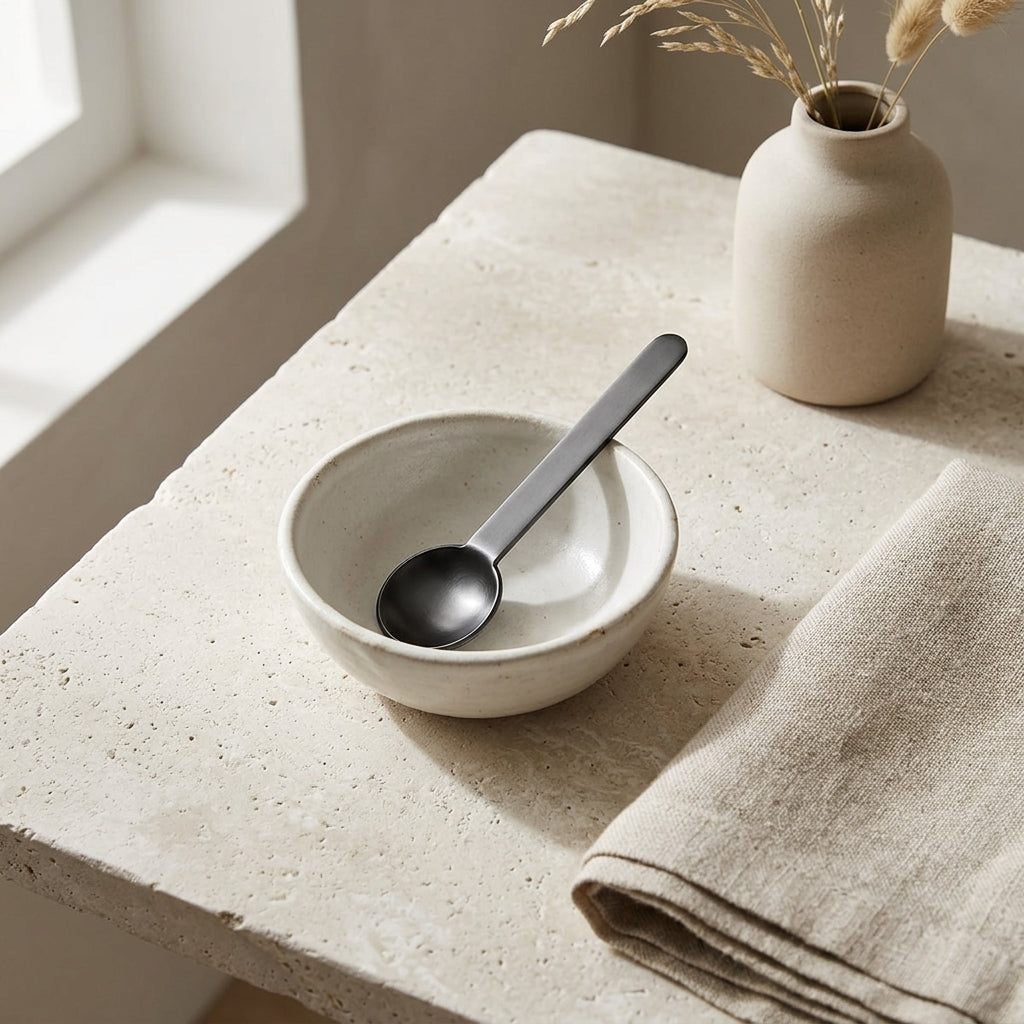 GEO SPOON | Black Nickel