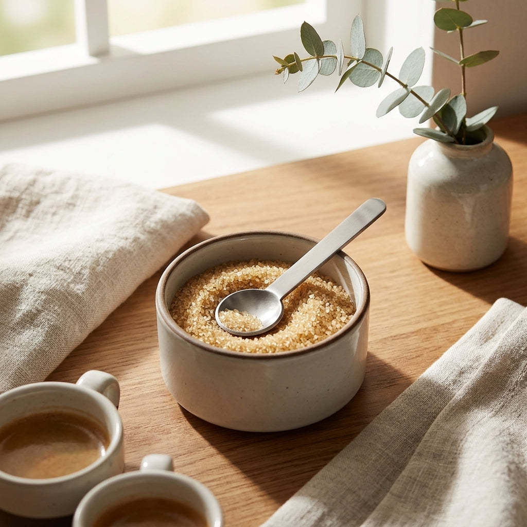 GEO SPOON | Brushed Nickel