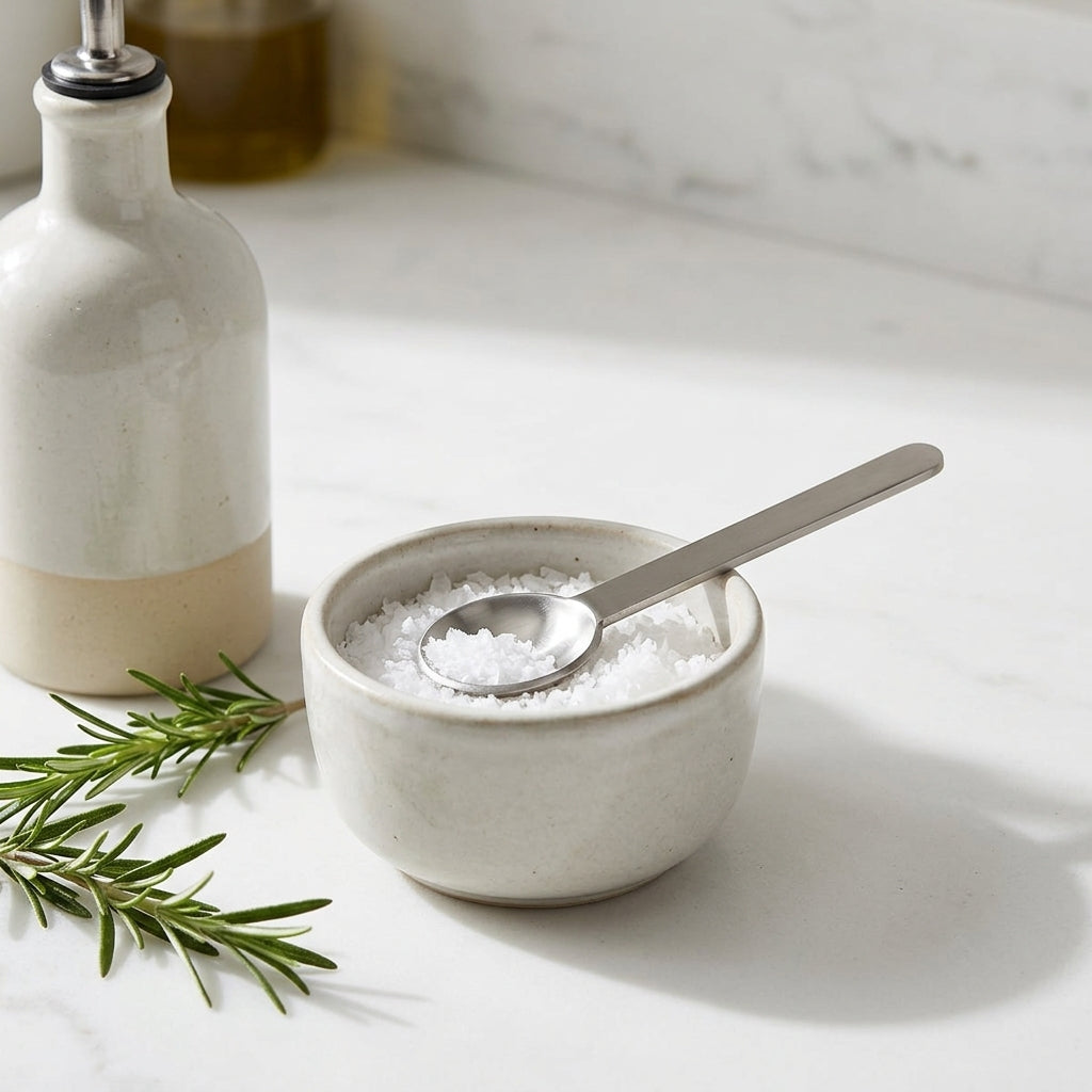 GEO SPOON | Brushed Nickel