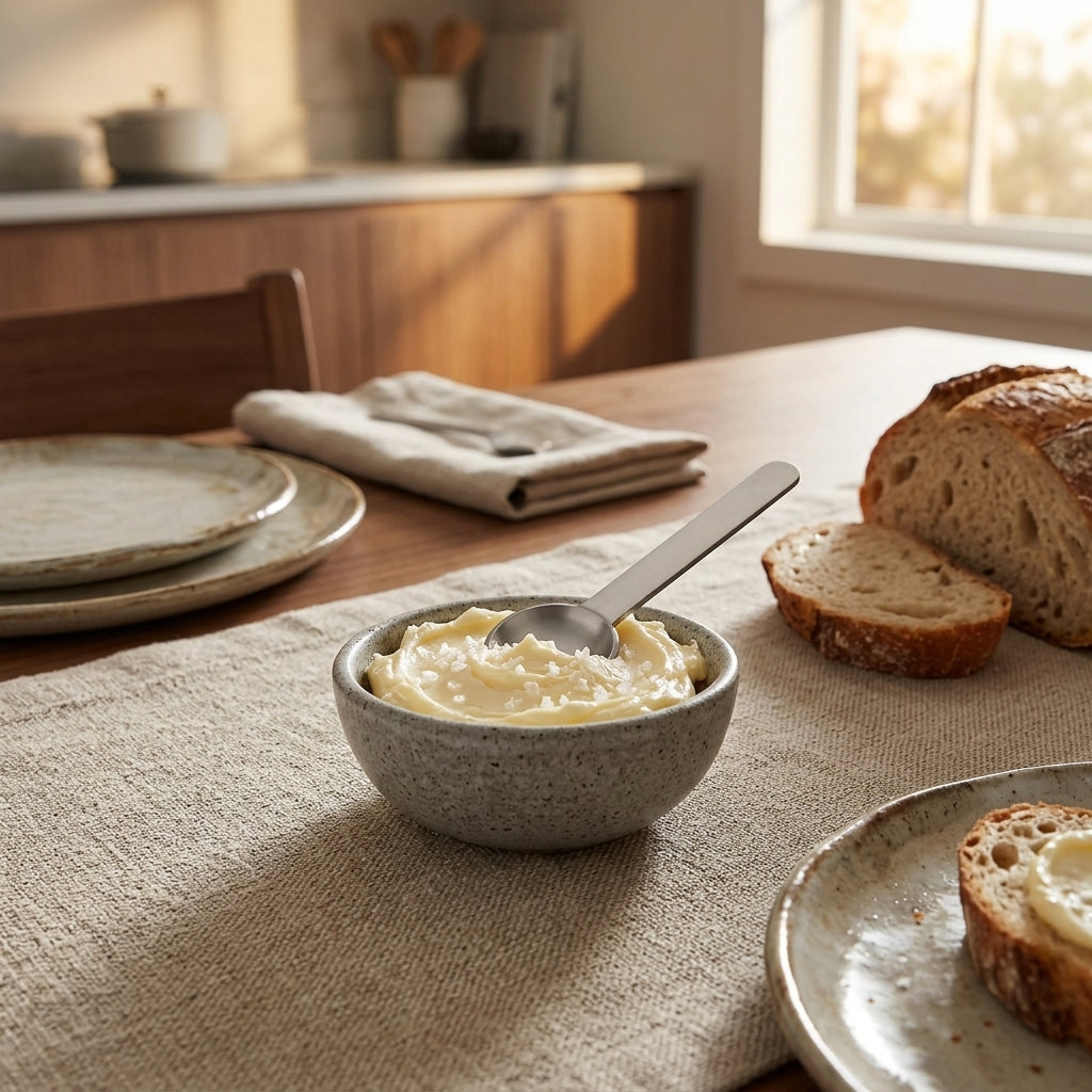 GEO SPOON | Brushed Nickel
