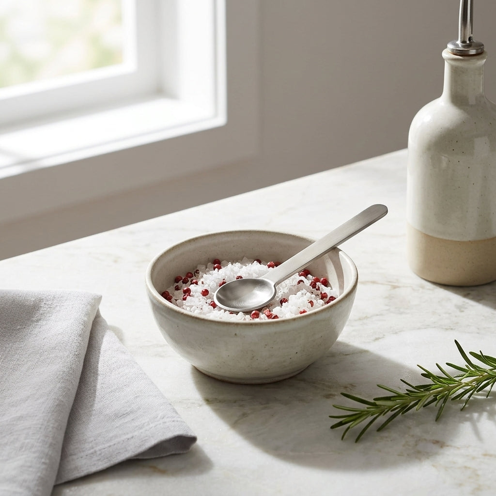 GEO SPOON | Brushed Nickel