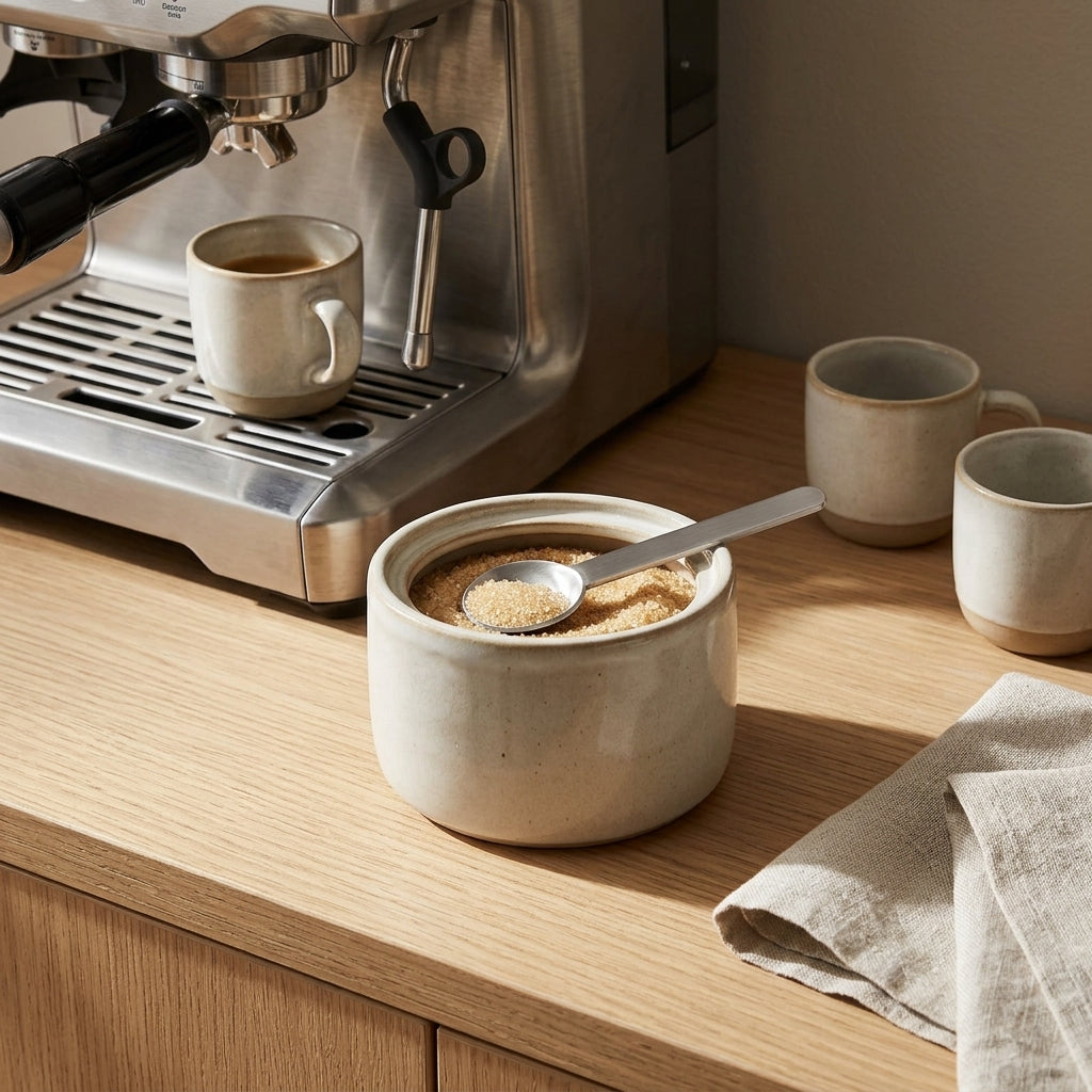 GEO SPOON | Brushed Nickel