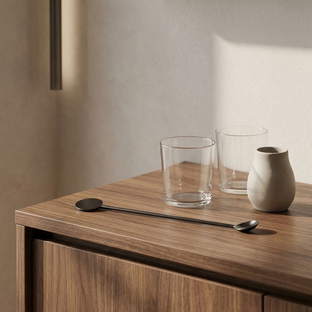 STIRRER/MUDDLER | Black Nickel - Shop premium Home Decor for modern interiors - premium homewares - luxury home decor online