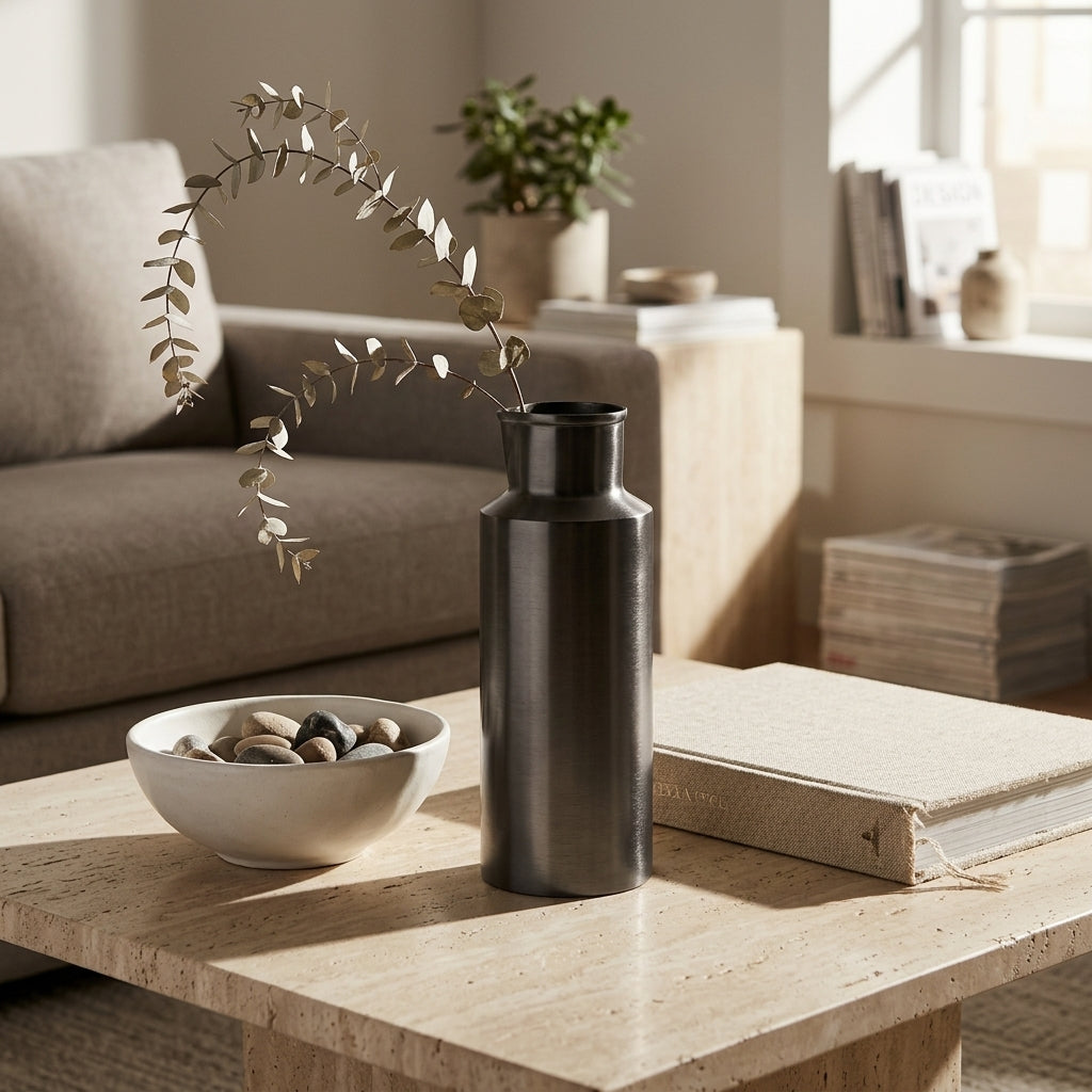 GEO WATER PITCHER | Black Nickel - Shop premium Home Decor for modern interiors - premium homewares - luxury home decor online