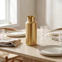 GEO WATER PITCHER | Brass