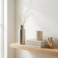 GEO WATER PITCHER | Brushed Nickel - Shop premium Home Decor for modern interiors - premium homewares - luxury home decor online