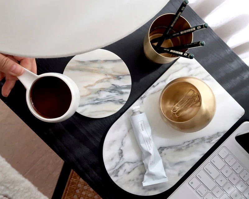 ARCH STONE TRIVET | Arabescato B E H R & C O.