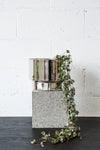 CENTURY POT | Nickel - Shop premium Home Decor for modern interiors - premium homewares - luxury home decor online