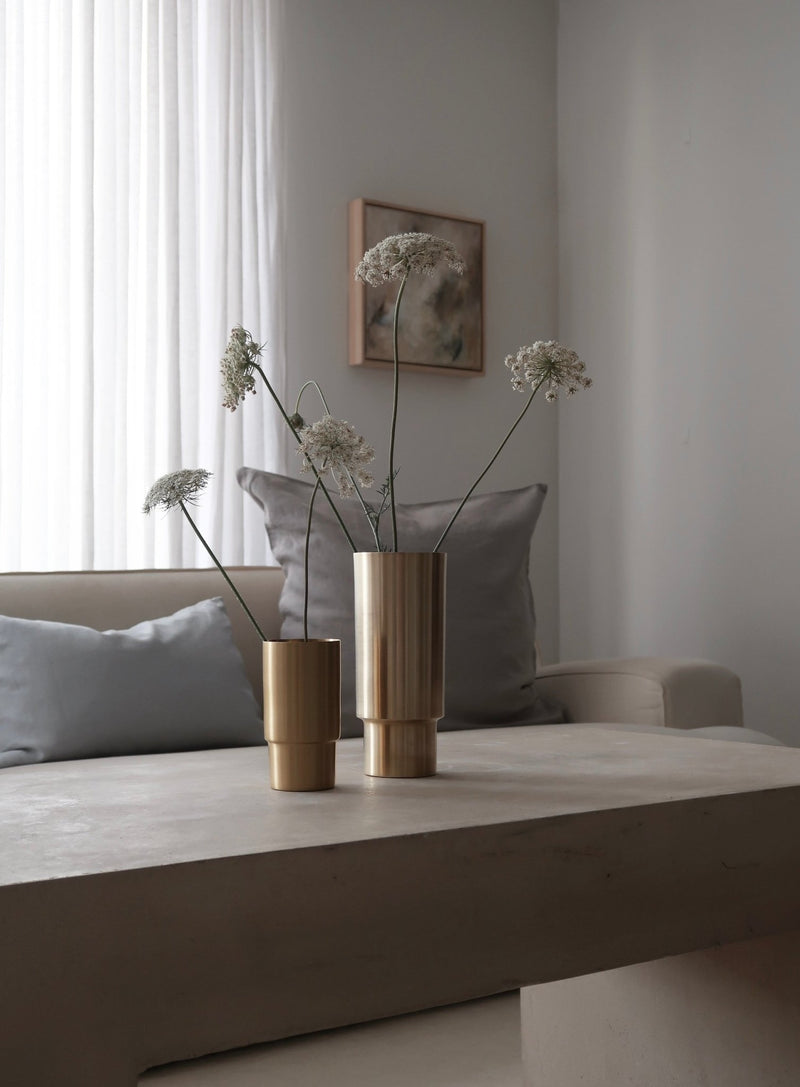 CENTURY VESSEL | Brass - Shop premium Home Decor for modern interiors - premium homewares - luxury home decor online
