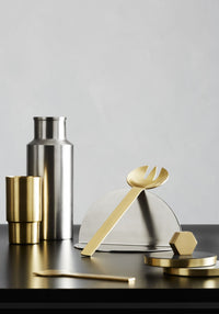 GEO WATER PITCHER | Brushed Nickel Home Decor B E H R & C O.